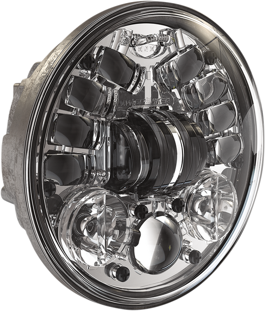 Adaptive 2 LED Headlight - 5-3/4" - Chrome