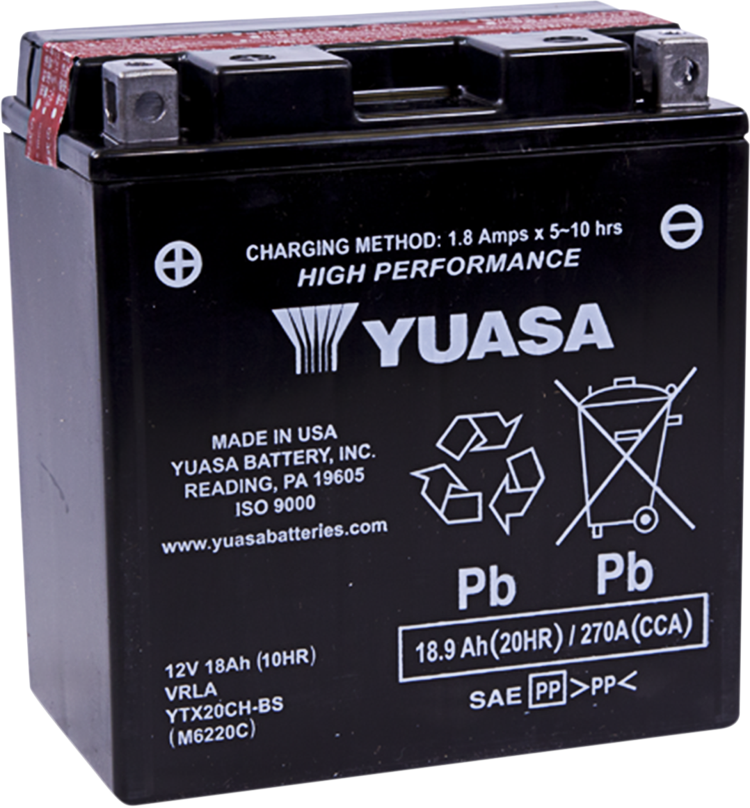 AGM Battery - YTX20CH-BS .82 L