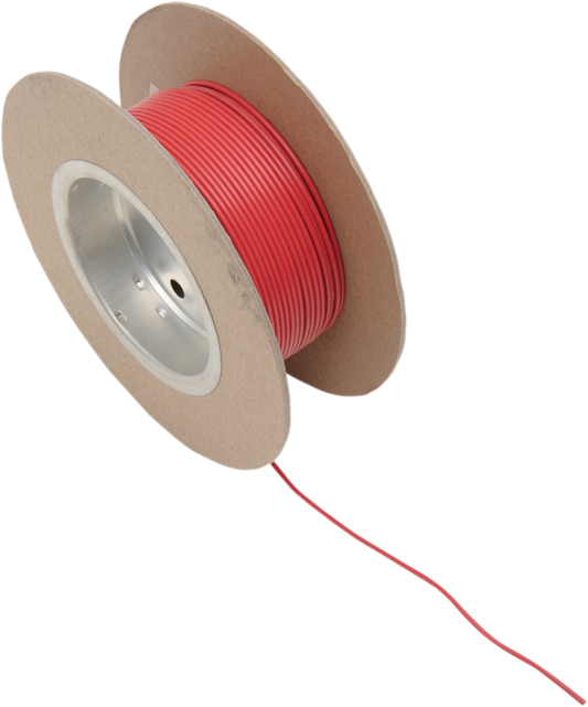 100' Wire Spool - 18 Gauge - Red