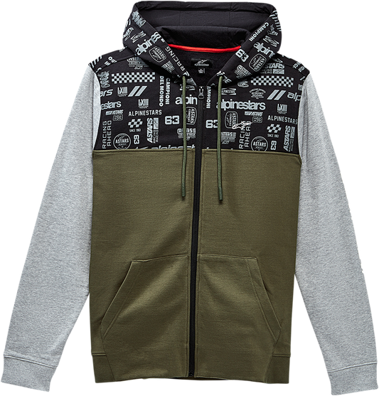 Sudadera Alpinestars Perpetuity - Verde Militar