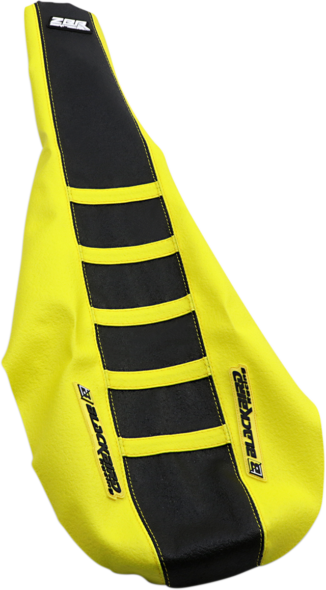 Zebra Seat Cover - Gripper - Black/Yellow