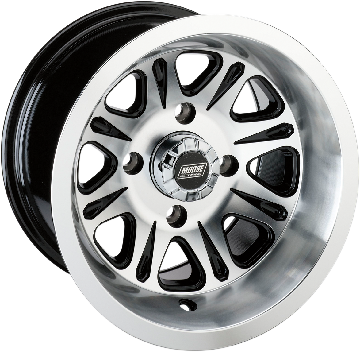 Wheel - 547X - Rear - Chrome - 12x8 - 4/136 - 4+4