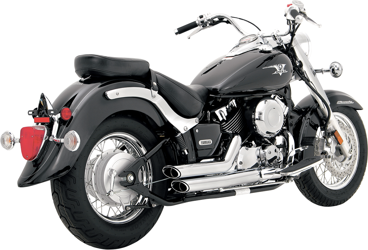 Escapes Vance & Hines Shortshots Staggered Yahama V-Star XVS 650 2006 a 2010