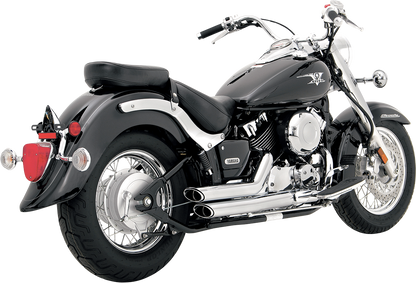 Escapes Vance & Hines Shortshots Staggered Yahama V-Star XVS 650 2006 a 2010