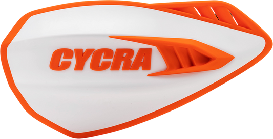 Handguards - Cyclone - White/Orange