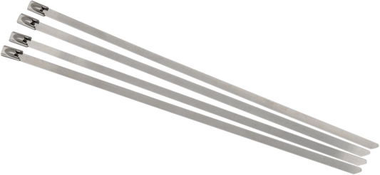 Exhaust Wrap Clamps - 8" - 4 Pack