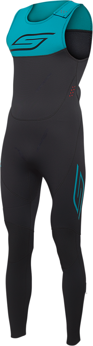Breaker Wetsuit - Black/Aqua - XL