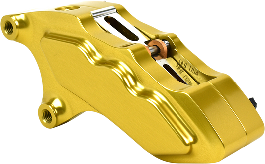 6-Piston LH Caliper - Gold - 13" - '00+