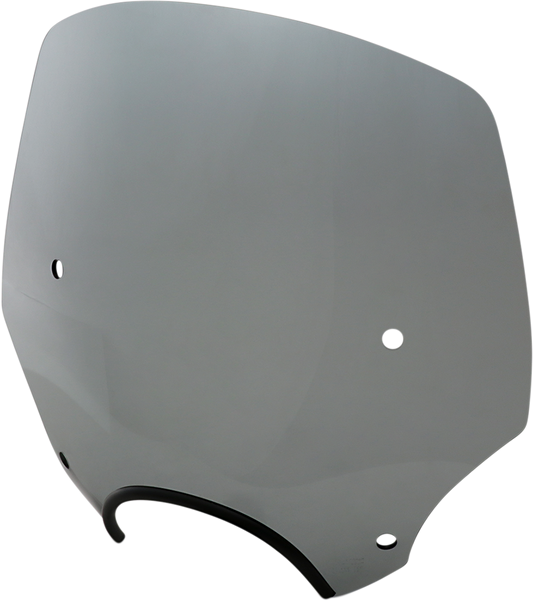 El Paso Windshield - 15" - 7" Headlight Cutout - Black Smoke