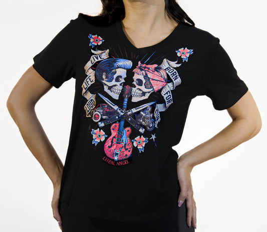 Playera LETHAL THREAT Speed and Sound - Mujer