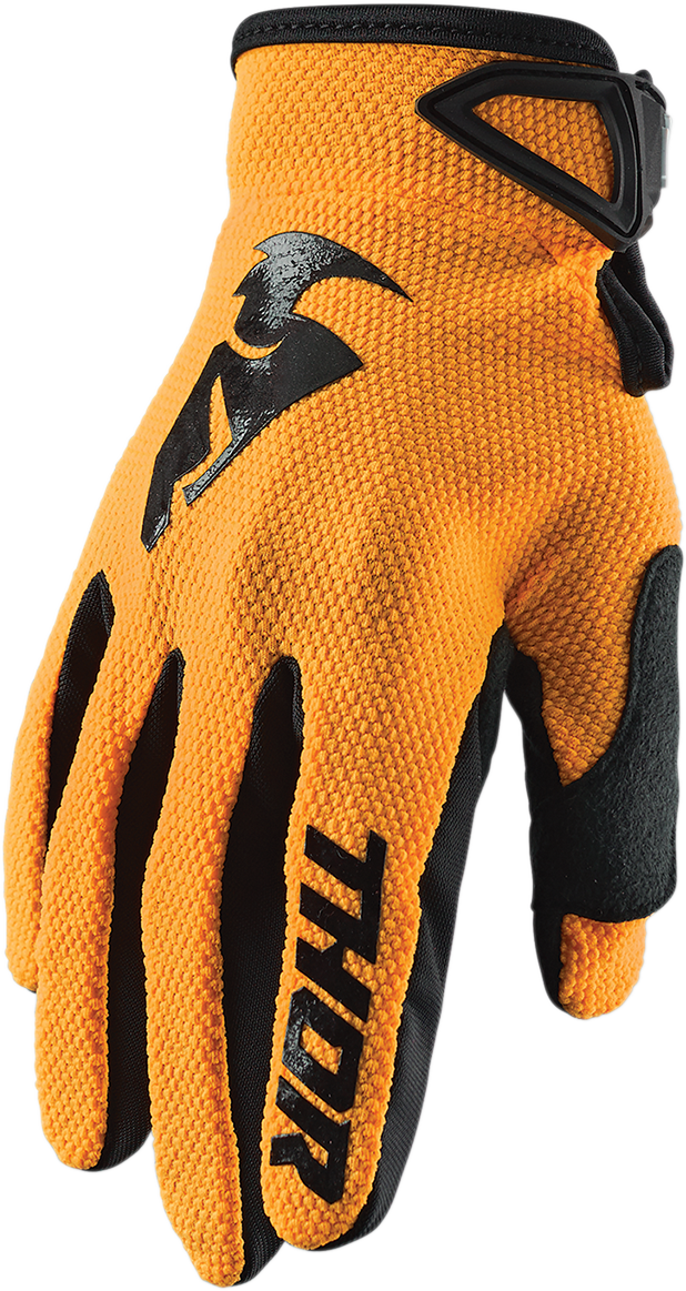 Youth Sector Gloves - Orange - Medium