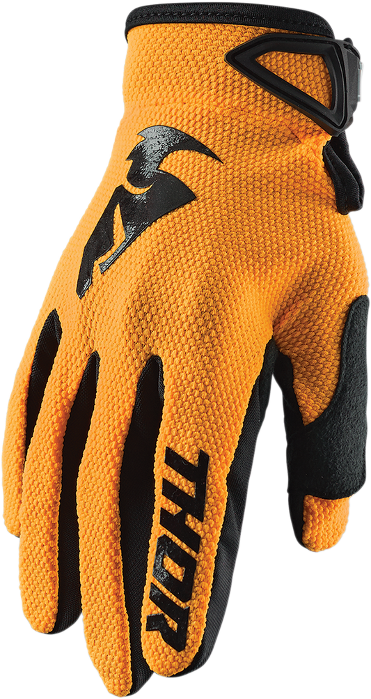 Youth Sector Gloves - Orange - Medium