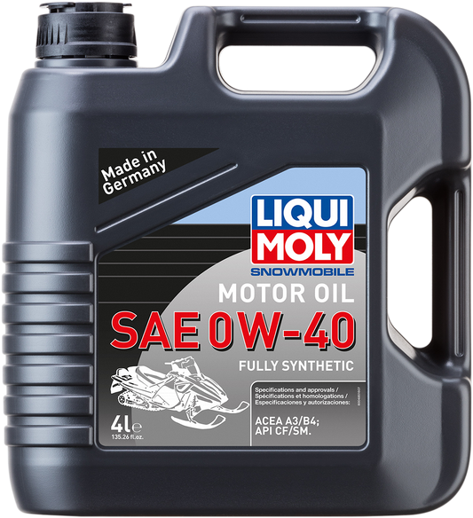 Snowmobile Synthetic Oil -  0W-40 - 4 L