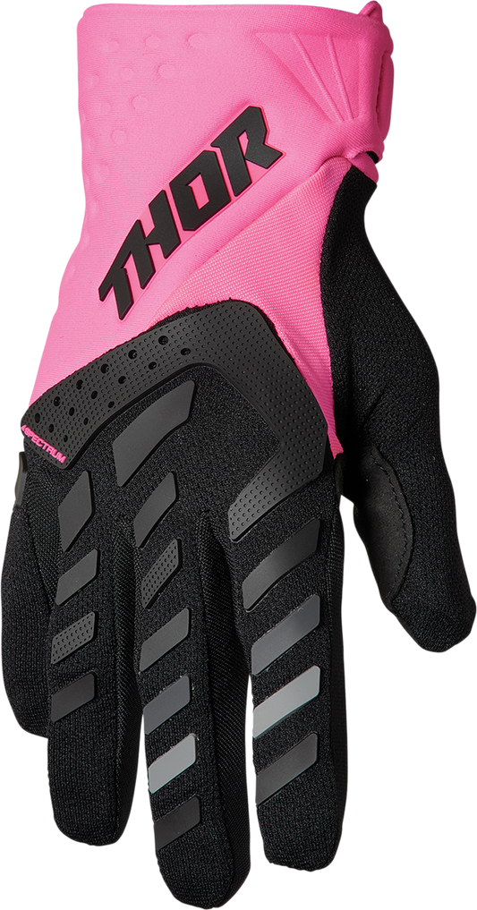 Women's Spectrum Gloves - Pink/Black - Small