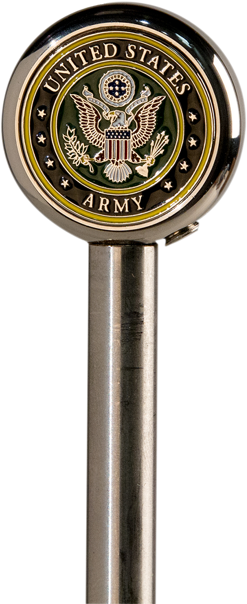 Army Crest Flag Topper - 9"