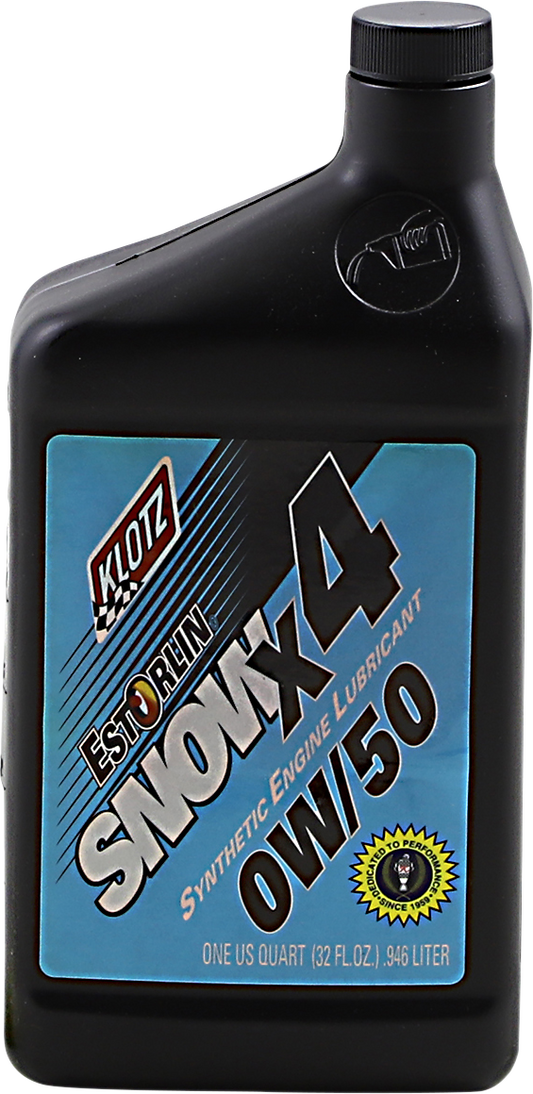 X4 Snow Oil - 0W-50 - 1 U.S. quart