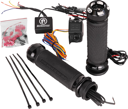 Grips - Apex - Heated - TBW - Contrast Cut