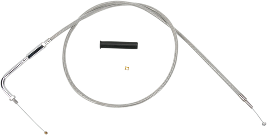 Throttle Cable - 39-1/2" - Braided