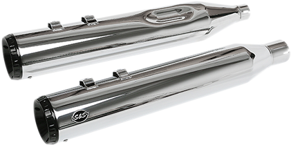 GNX Mufflers - 4.5" - Chrome