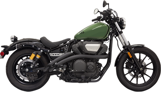 Sweeper Exhaust - Black - Bolt