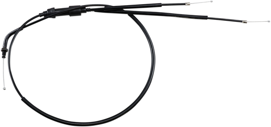 Choke Cable - +6" - Honda - Black