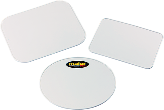 Univesal Number Plate - 10" x 12" - White