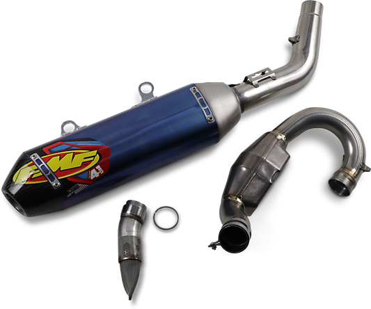 4.1 RCT Exhaust with MegaBomb - Anodized Titanium