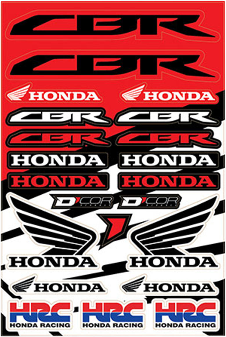 Decal Sheet - Honda Street