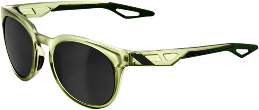 Campo Sunglasses - Olive - Black Mirror