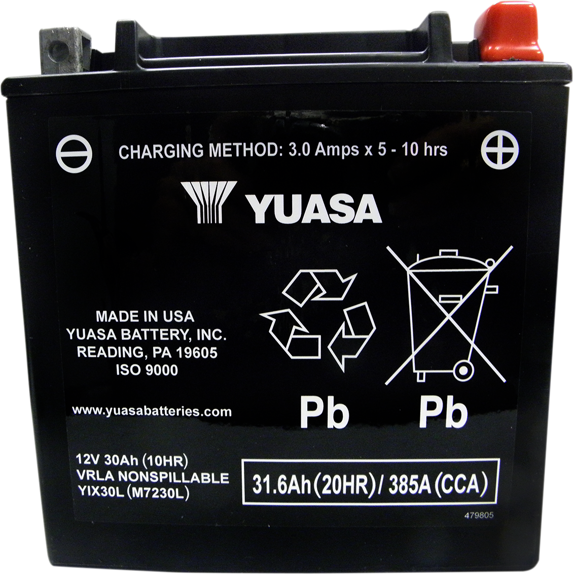 AGM Battery - YIX30L-BS 1.4 L