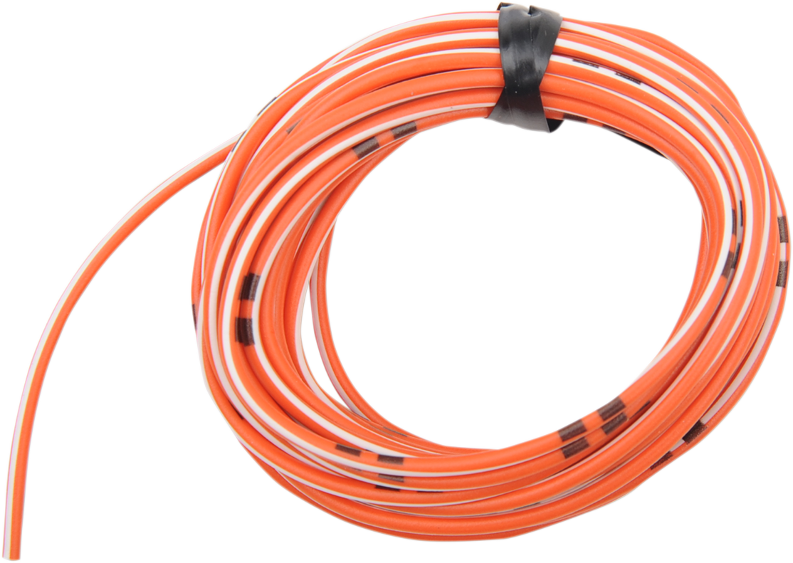 14A Wire - 13' - Orange/White