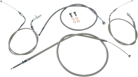 Cable Line Kit - 12" - 14" - XVS650CU - Stainless Steel