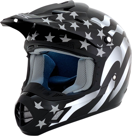 FX-17 Helmet - Flag - Stealth - 3XL