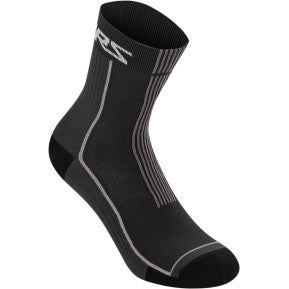 Summer Socks - 15cm - Black - Small