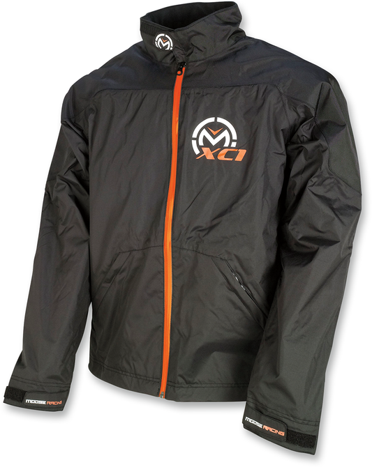 Youth XC1 Rain Jacket - Black - 7/8