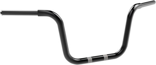Black 10" Ape Hanger Handlebar