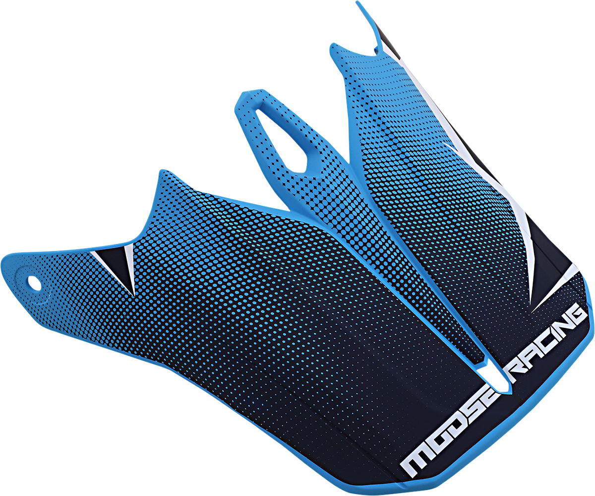 F.I. Agroid Visor Kit - Navy/Light Blue