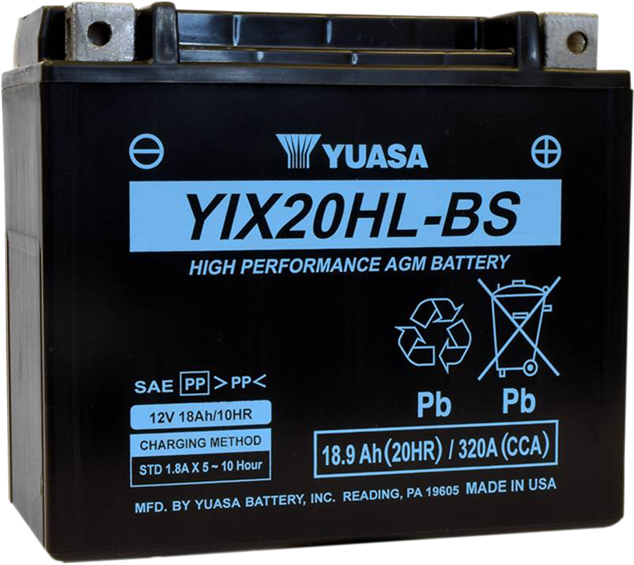 AGM Battery - YIX20HL-BS