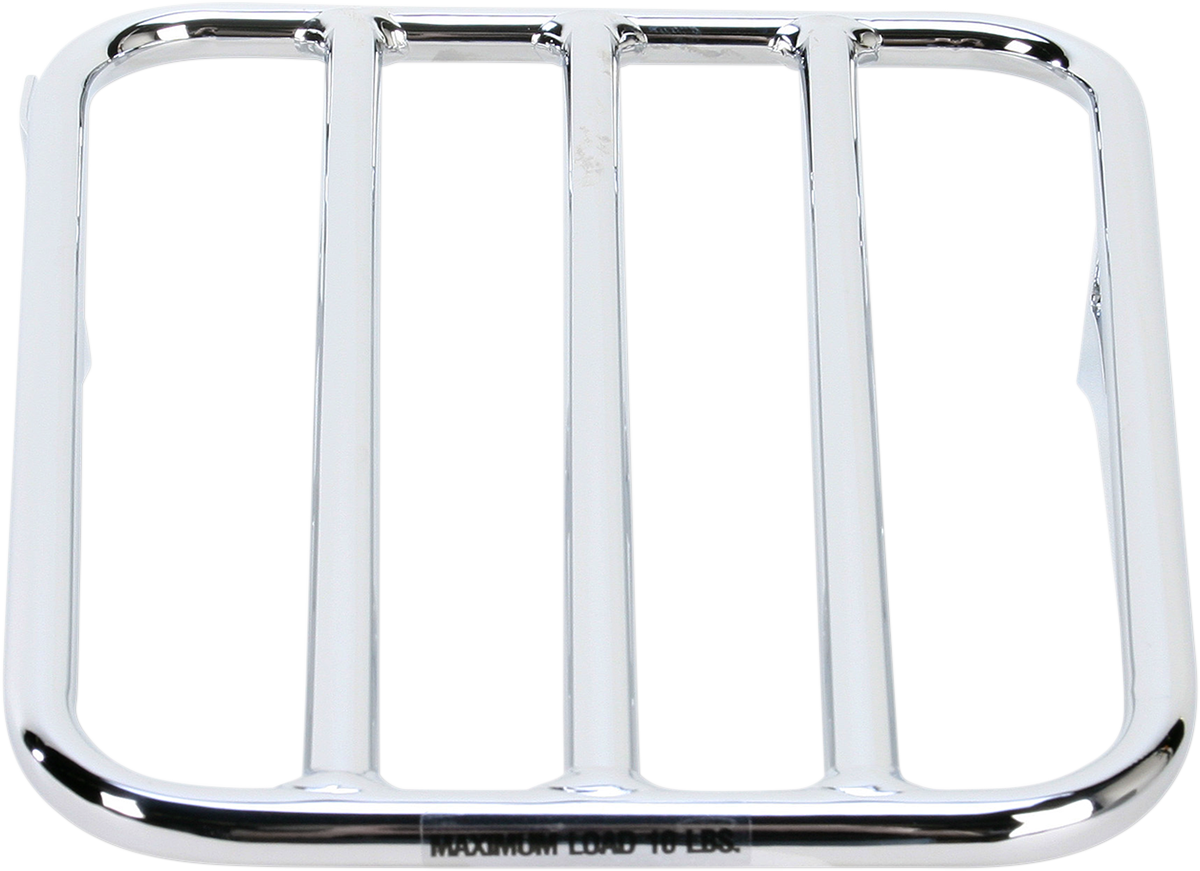 Sissy Bar Luggage Rack - Chrome - Tubular