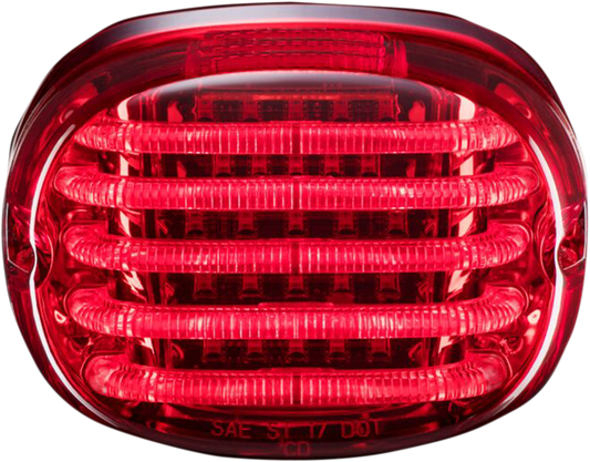 Taillight - without License Plate Illumination Window - Red