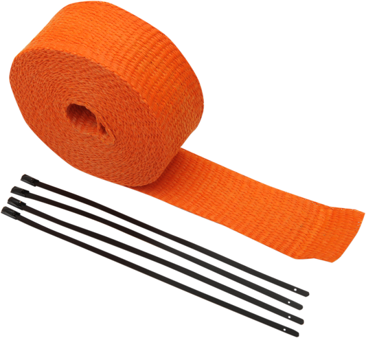 Exhaust Wrap - Orange - 2x25
