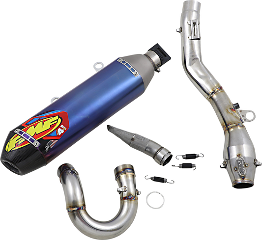 4.1 RCT Exhaust with MegaBomb - Anodized Titanium