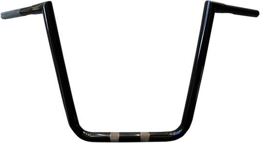 Black 16" Hefty Big Twin Peaks Handlebar