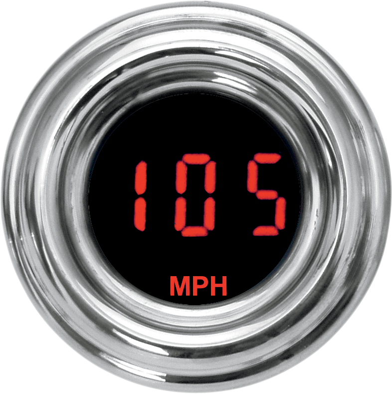 1-7/8" MPH 4000 Series Speedometer - Red Display