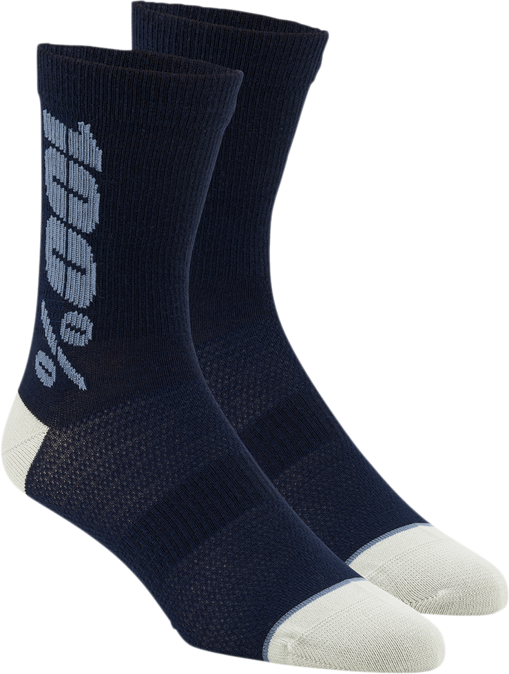 Rythym Socks - Navy/Slate - Small/Medium