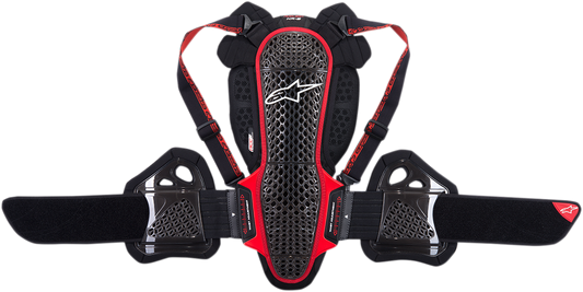 Nucleon KR-3 Back Protector - Black/Red - XS