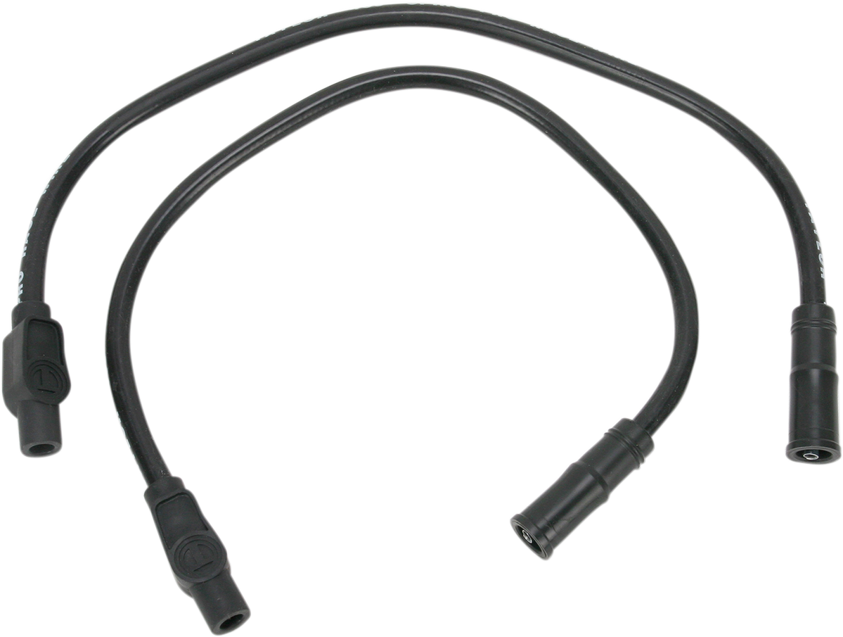 10.4 mm Spark Plug Wire - Black - '99-'08 FL