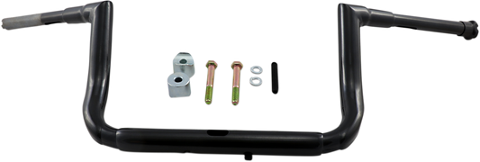 Black 10" Grande Twin Peaks Handlebar for FLHT