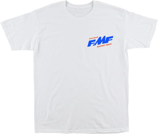 Racing Fresh T-Shirt - White - Small