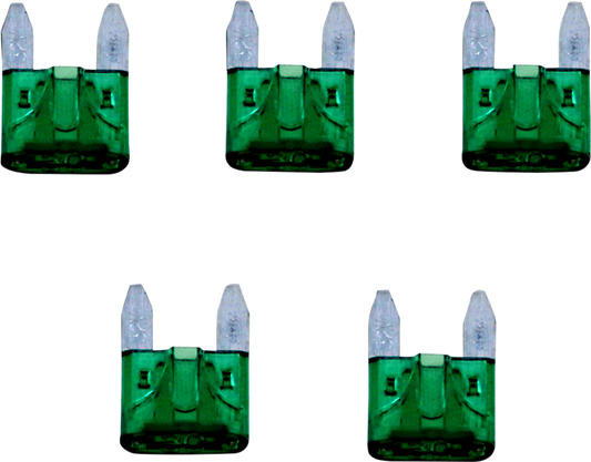 Fuses - Mini - 30 Amp - 5 Pack